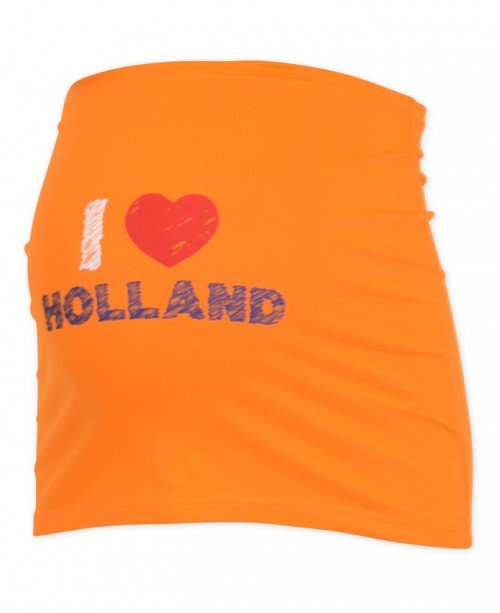 Oranje positie buikband